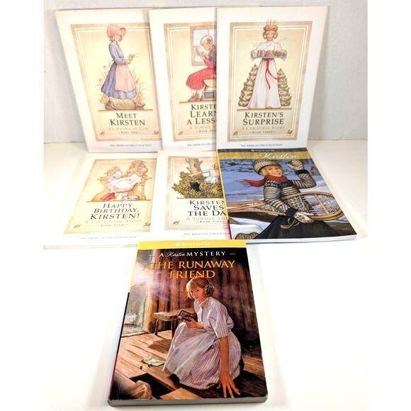 Complete Set American Girl KIRSTEN Books Series by Janet Shaw+Mystery+Cook Book - Picture 3 of 5